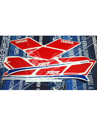 White YAMAHA TZR 80 Stickers 2