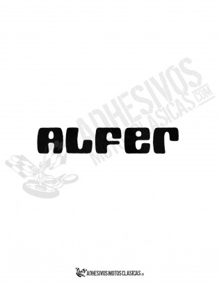 Adhesivo ALFER negro