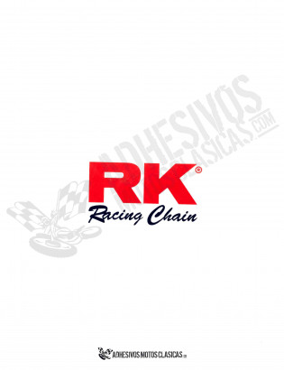 RK Racing Chain Sticker