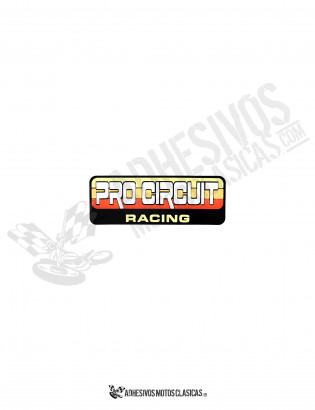 PRO CIRCUIT Racing Sticker