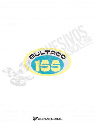 BULTACO 155 Oval Sticker