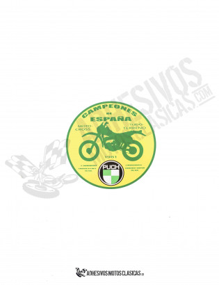 Spain's Champion PUCH Sticker