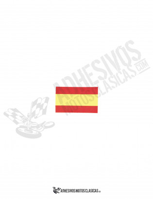 SPANISH Flag 4cm Sticker