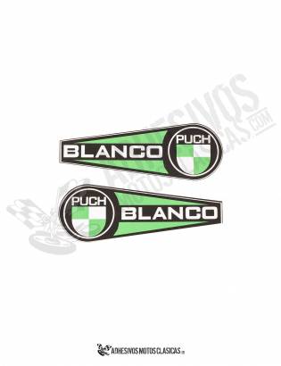 PUCH COBRA BLANCO STICKERS