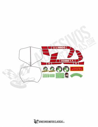 Cobra TT PUCH Stickers KIT