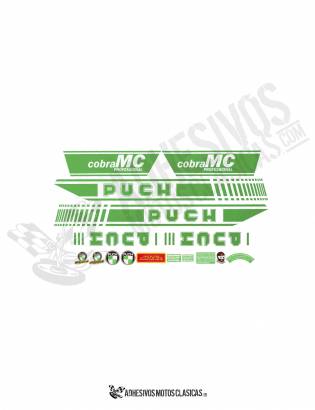 MC Professional PUCH Stickers KIT