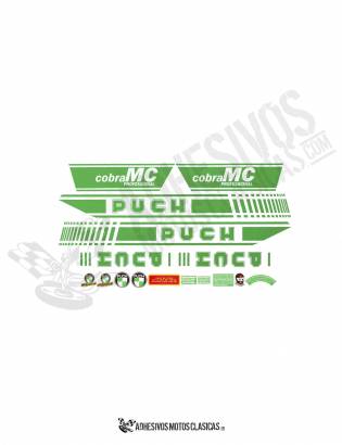 MC Professional PUCH Stickers KIT