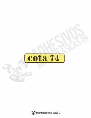 MONTESA Cota 74 Yellow Sticker