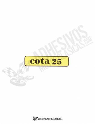 MONTESA Cota 25 Yellow Sticker