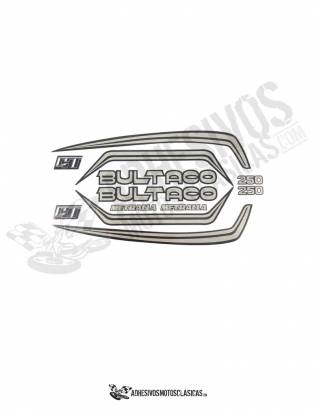 BULTACO Metralla GT Stickers kit