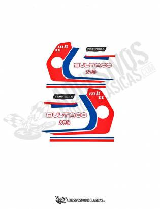 BULTACO Frontera MK11 Stickers kit