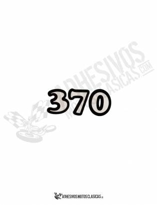 370 BULTACO STICKER