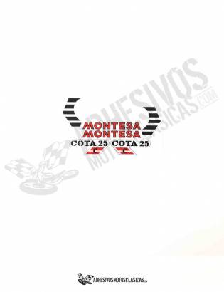 MONTESA Cota 25 C Stickers kit