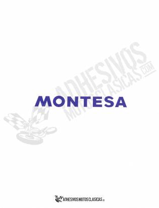 Adhesivos MONTESA Azules 16x3cm