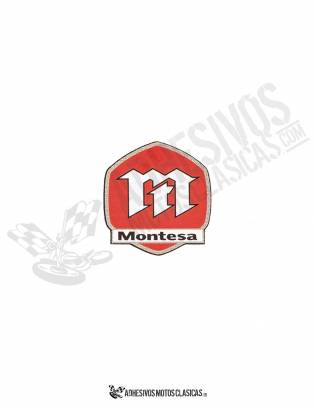 MONTESA modern logo Sticker