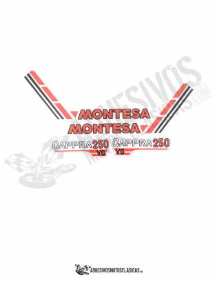 JUEGO DE Adhesivos MONTESA Cappra 250 VG