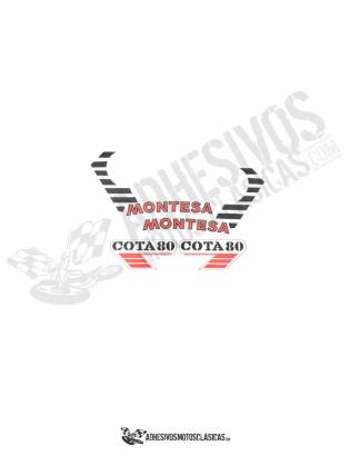 MONTESA Cota 80 Stickers kit