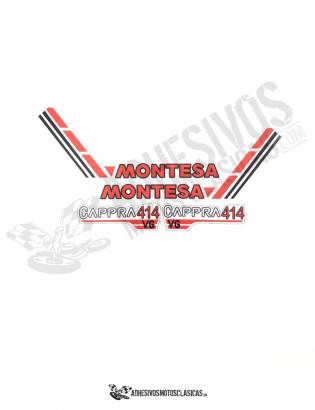 JUEGO DE Adhesivos MONTESA Cappra 414 VG