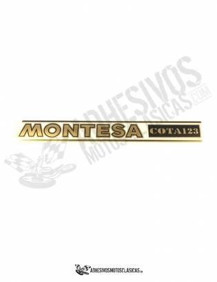 Adhesivo Horquillas MONTESA  Cota 123