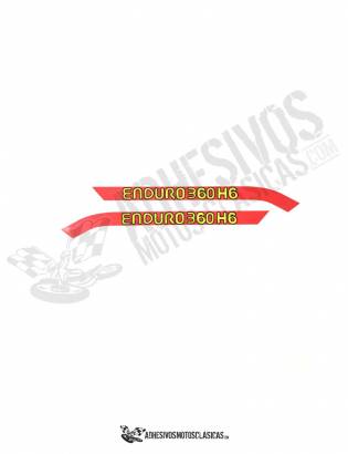 MONTESA Enduro H6 360 Stickers