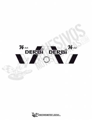 DERBI TT8  Stickers kit