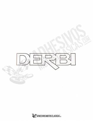 DERBI fuel tank Stickers