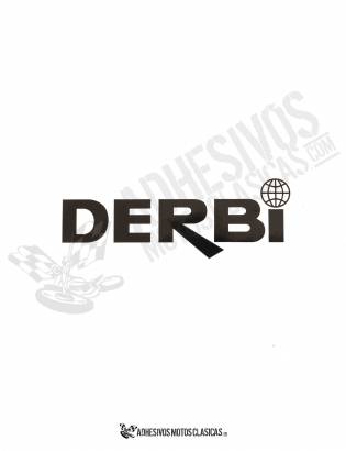 Adhesivo  DERBI negro