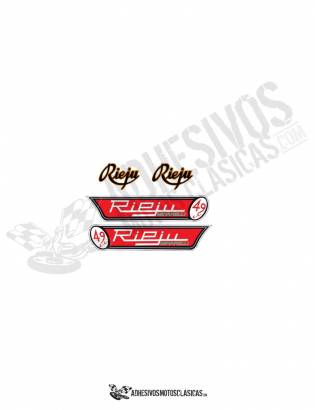 Rieju 49 stickers kit