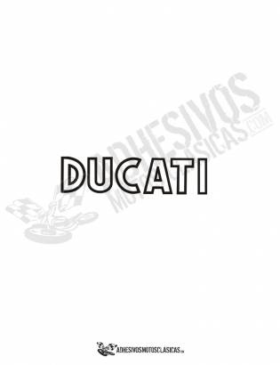 Adhesivo DUCATI Depósito