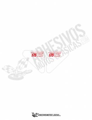 Adhesivos DUCATI 175 TS