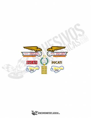 DUCATI 24 HOURS 1st EDITION Stickers kit