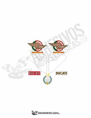 DUCATI élite 200 1st series Stickers kit