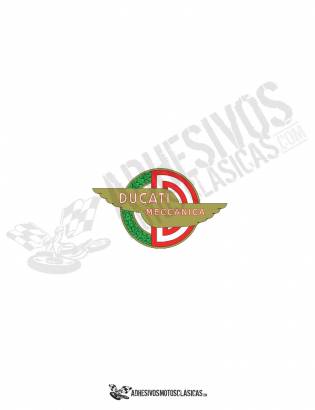 Adhesivo logo DUCATI meccanica