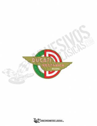 Adhesivo logo DUCATI meccanica bologna