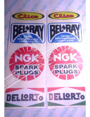 VARIOUS Sponsors Stickers 01