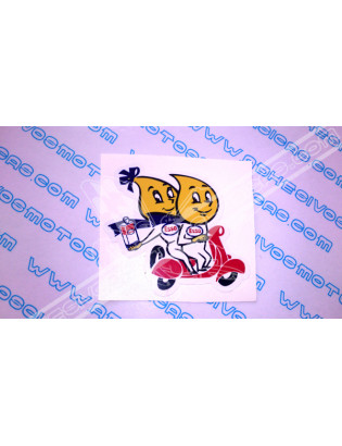 ESSO Vespa Sticker